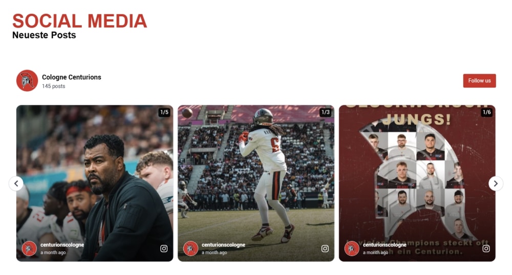 Carousel Instagram feed templates