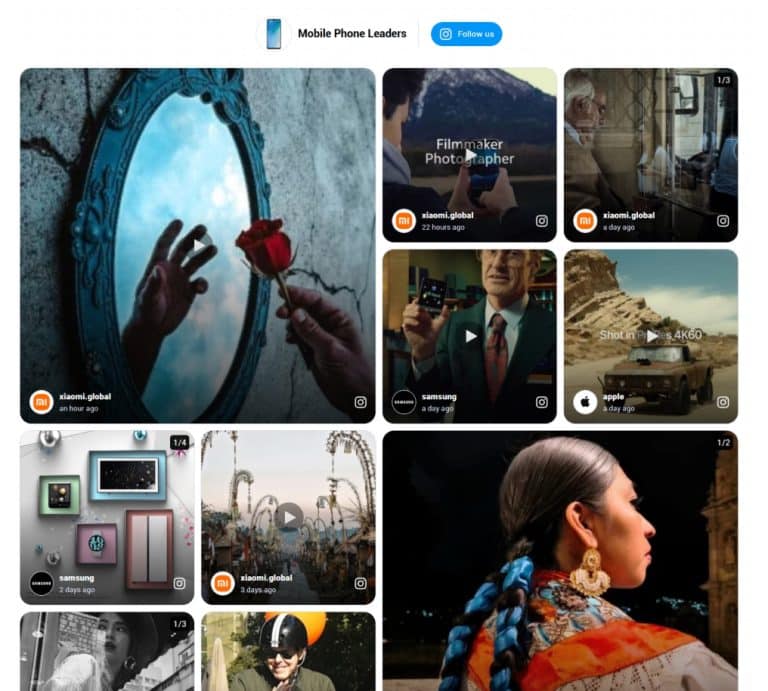 10 Best Instagram Feed on Website Examples | EmbedSocial
