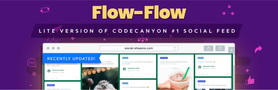 Flow-flow social media plugin
