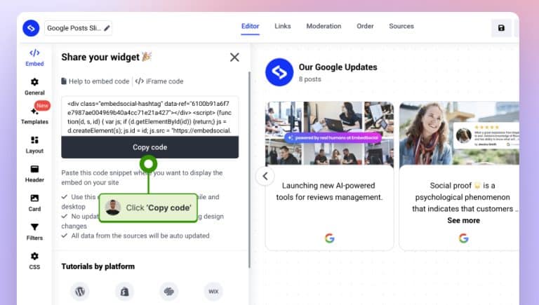 How to Embed Google Posts On Your Website Automatically? | EmbedSocial