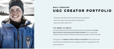 UGC Portfolio Examples & How to Create One - EmbedSocial