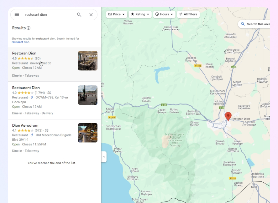 finding your business via google maps