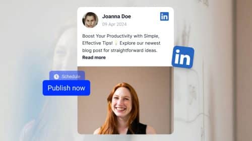 LinkedIn posts scheduling guide