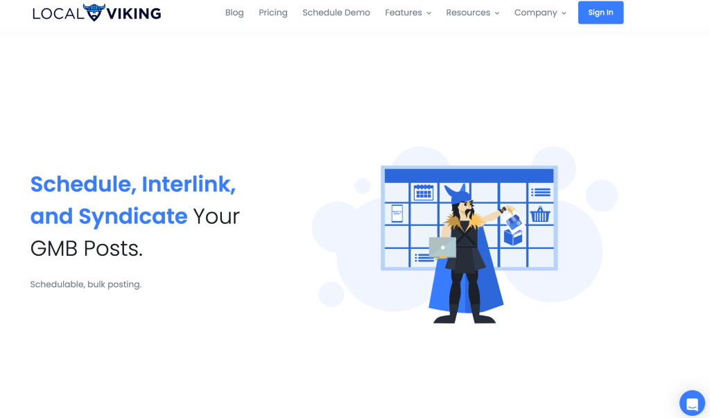 local viking landing page