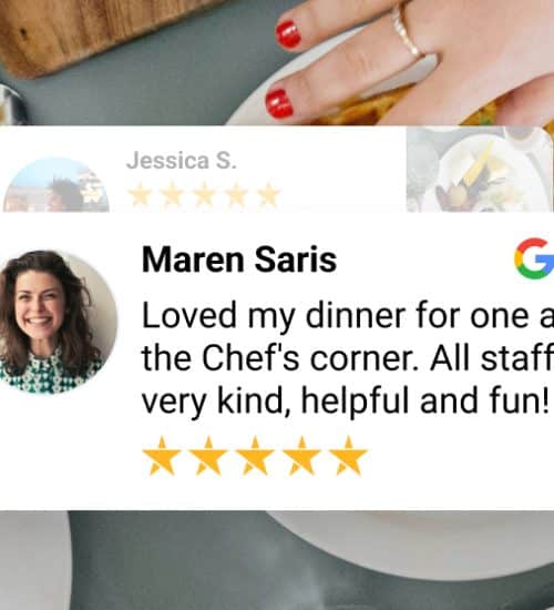 Restaurant reviews examples