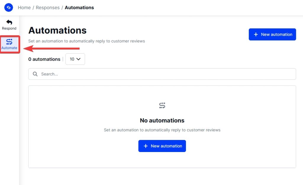 setting up review automation in embedsocial