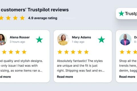 Steps to embed Trustpilot reviews on your website