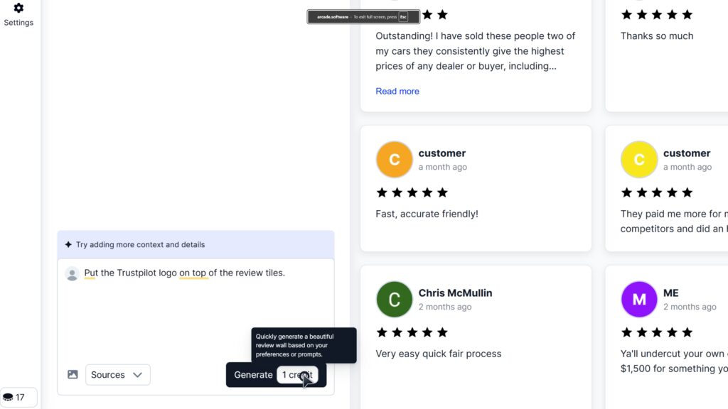 customizing your widget template