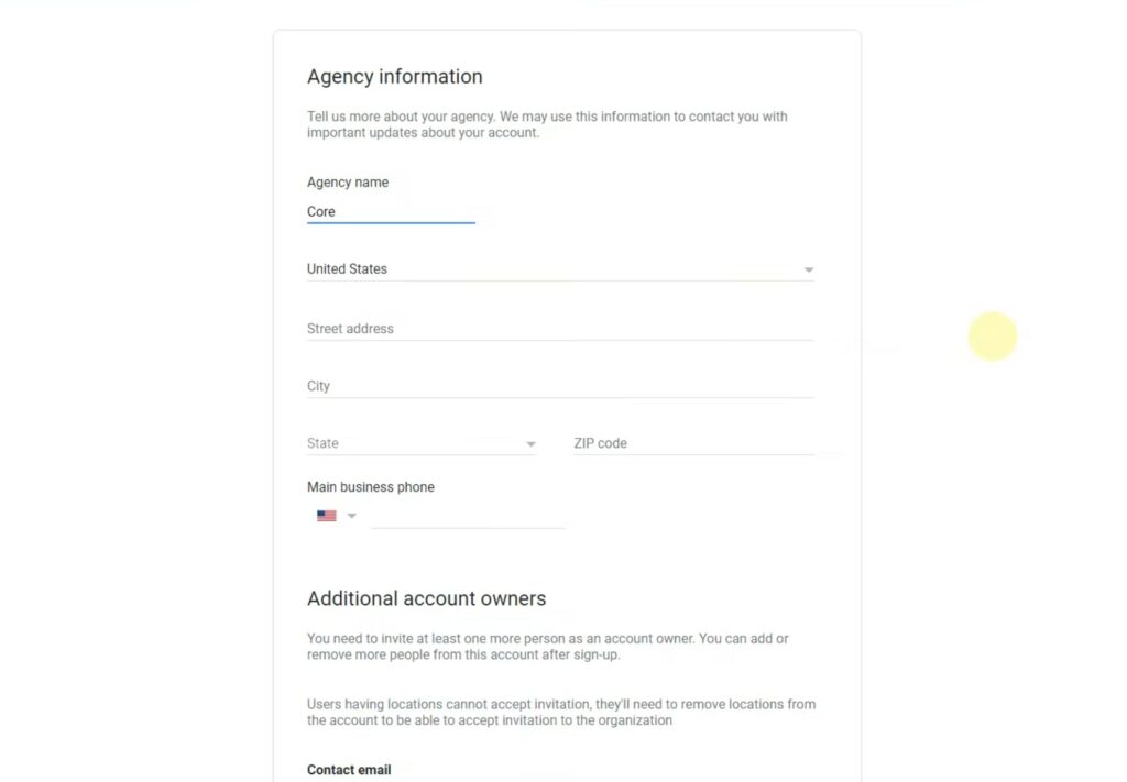 step to verify your gbp agency data