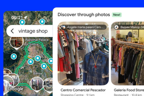 Discover through photos feature on Google maps