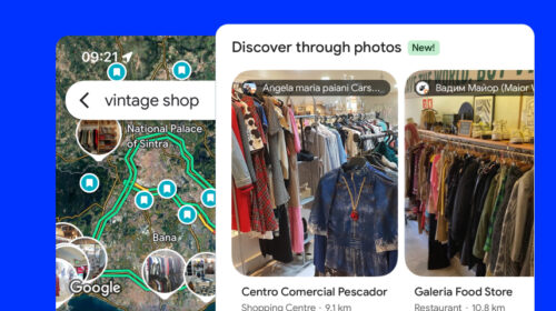 Discover through photos feature on Google maps