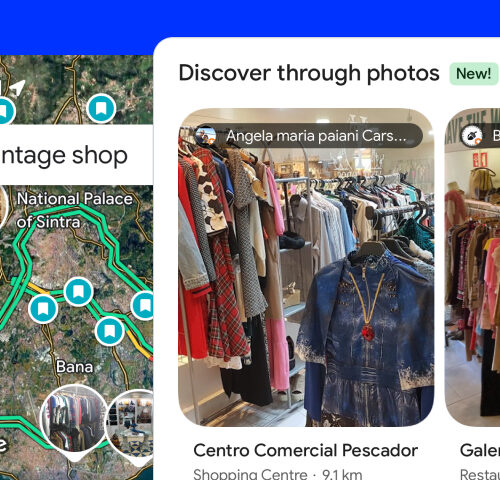 Discover through photos feature on Google maps