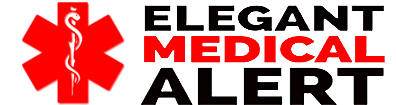 Elegant medical alert logo