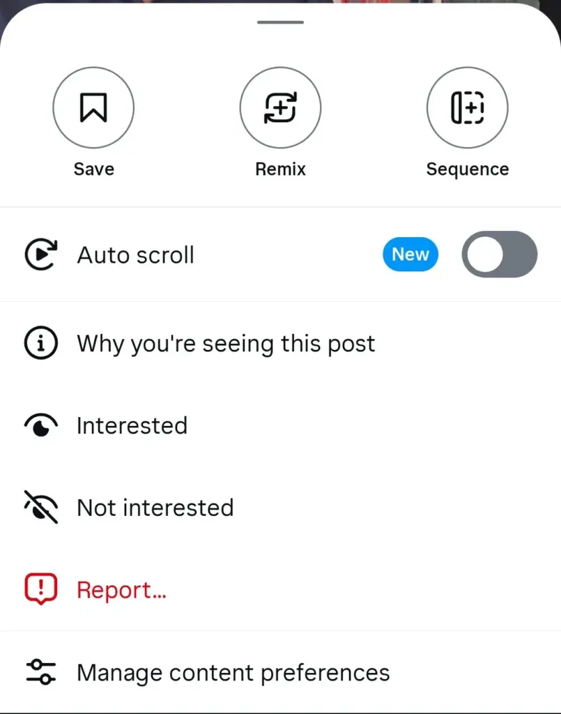instagram autoscroll feed