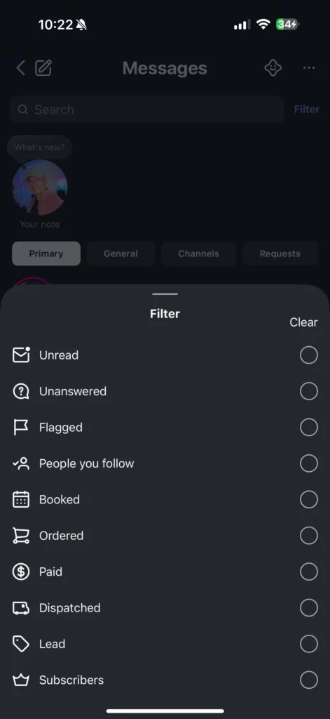 instagram dm updates