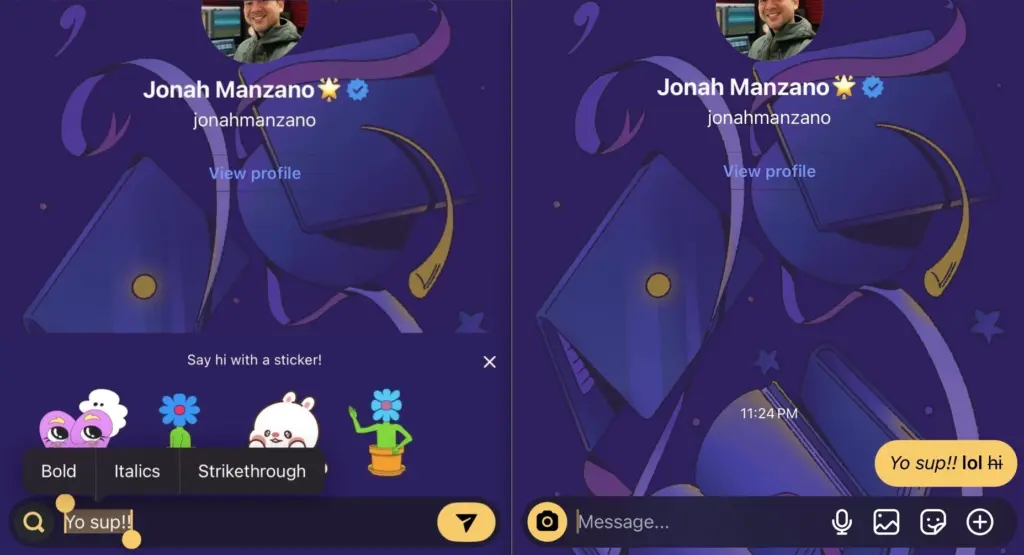 instagram dms formatting tools update