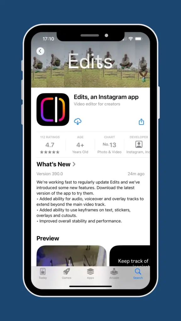 instagram edits updates