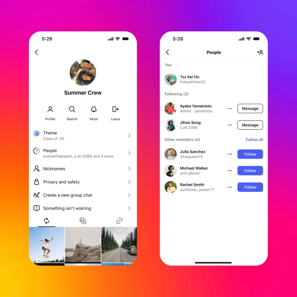 instagram voice messages