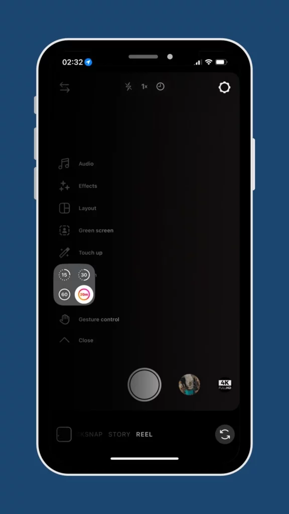instagram reels 20 minutes