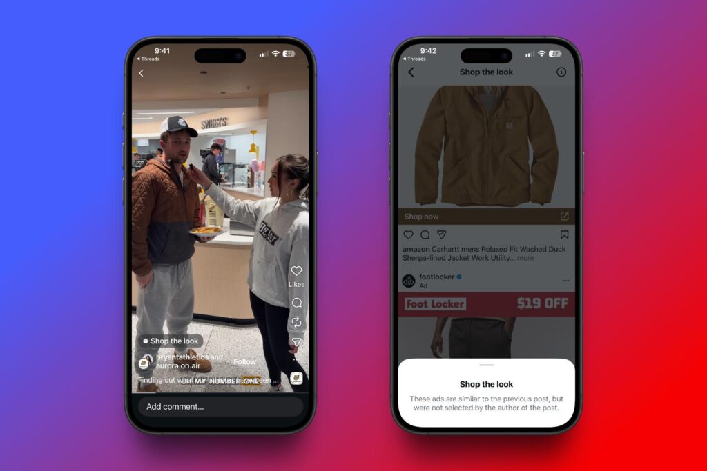 instagram reels shop the look update