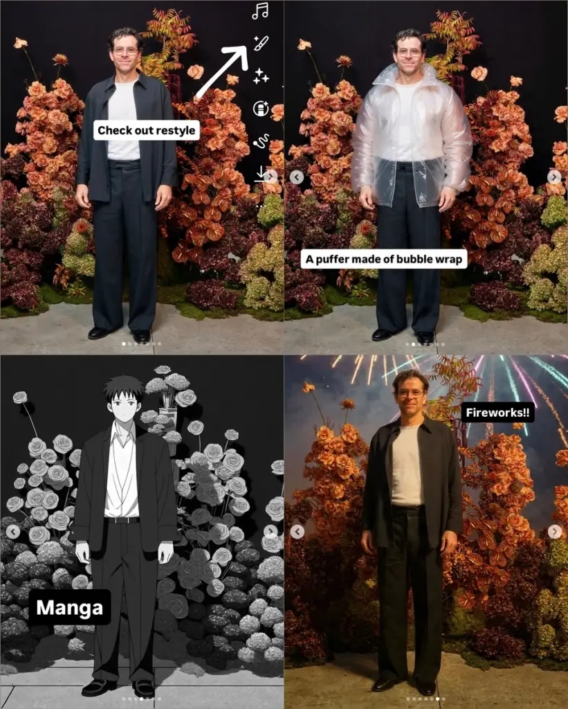 instagram stories restyle feature