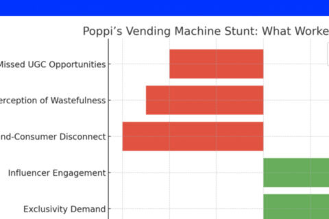 Social media listening Poppi super bawl campaign