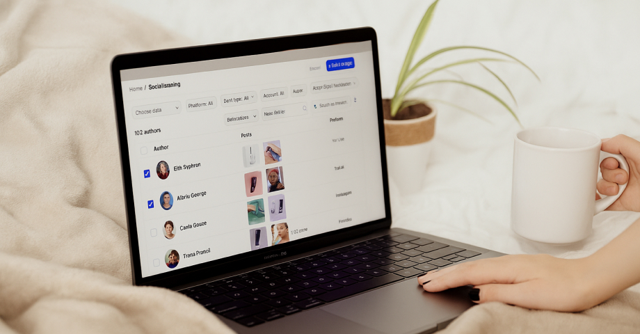 Find influencers with social media listening tools