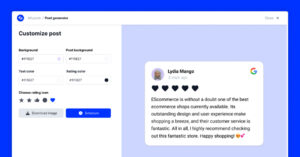Google reviews social media publishing