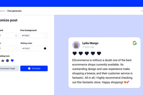 Google reviews social media publishing