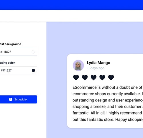 Google reviews social media publishing