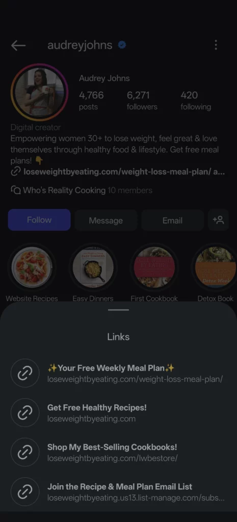 gated content on instagram example