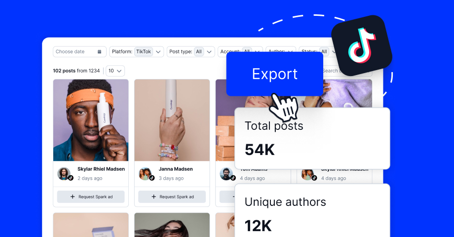 TikTok social listening