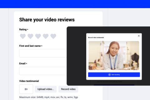 Steps to collect video reviews