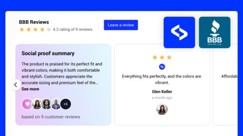 Embed BBB reviews