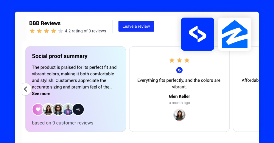 Embed Zillow reviews on a website