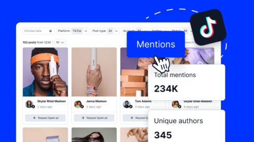 TikTok mentions monitoring