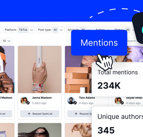 TikTok mentions monitoring