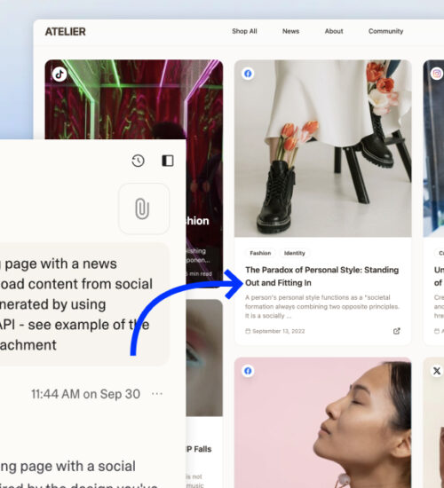 embed social media feed from EmbedSocial API to Lovable and design your own widget
