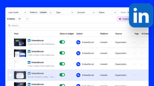 Social listening on LinkedIn