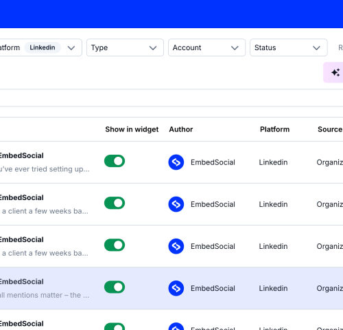 Social listening on LinkedIn