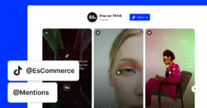 TikTok mentions widget