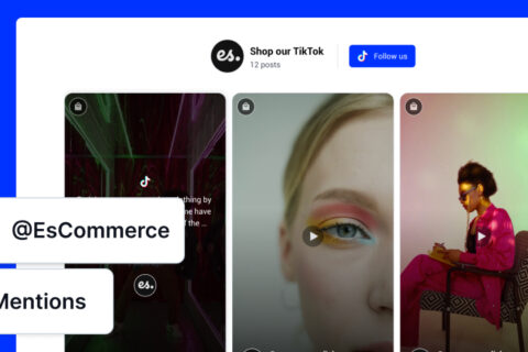 TikTok mentions widget