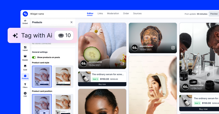 Ai powered UGC platform