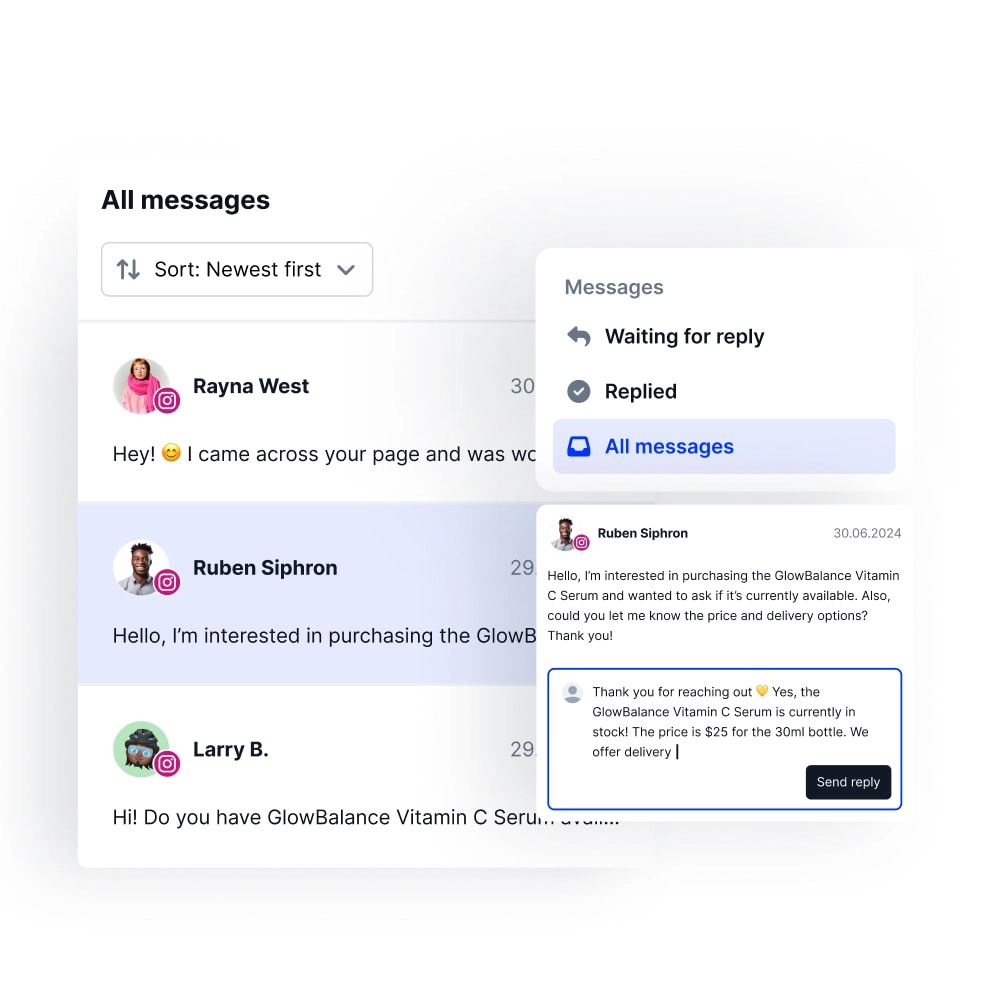 embedsocial instagram social inbox