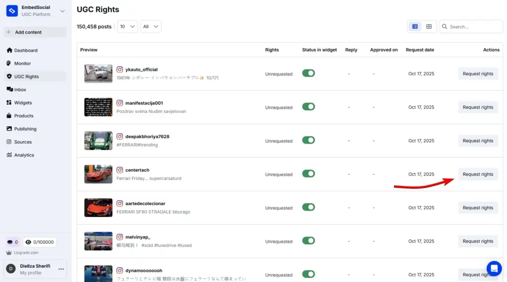 finding relevant ugc content