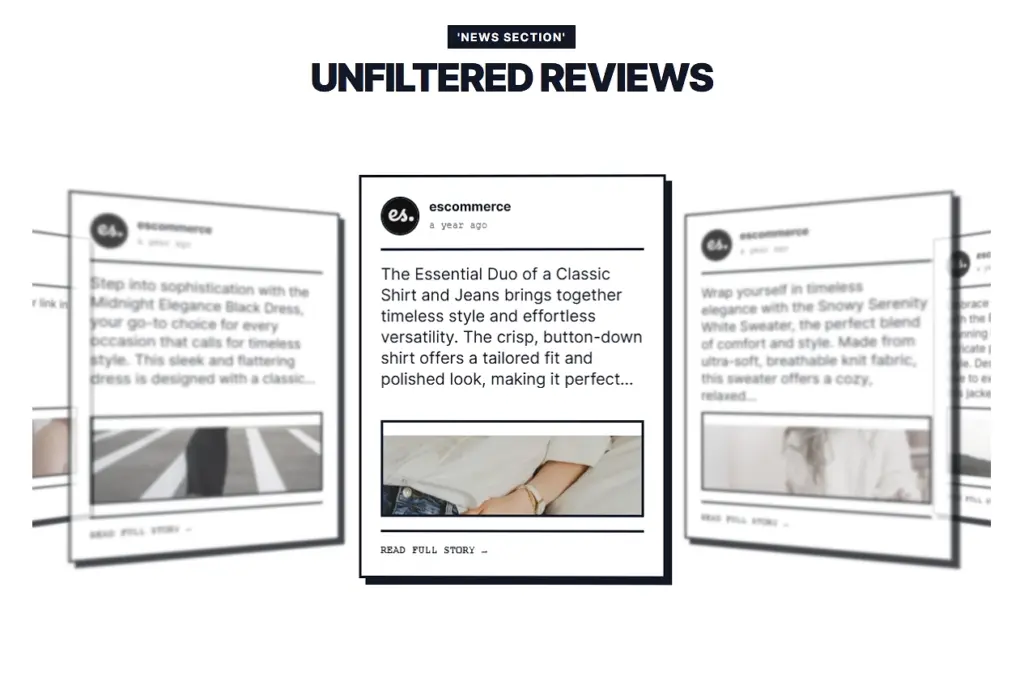 classic news slider template