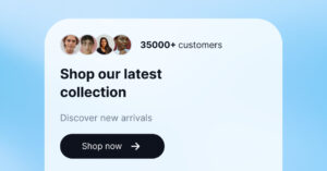 Widgets for embedding CTA sections