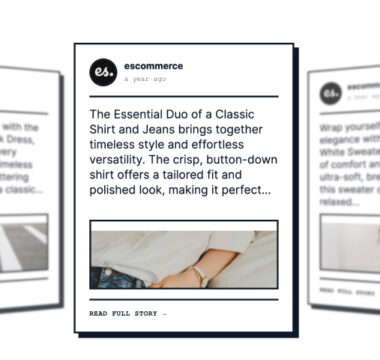 News social widgets for website