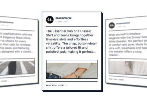 News social widgets for website