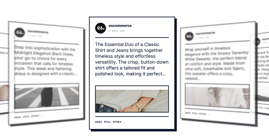 News social widgets for website